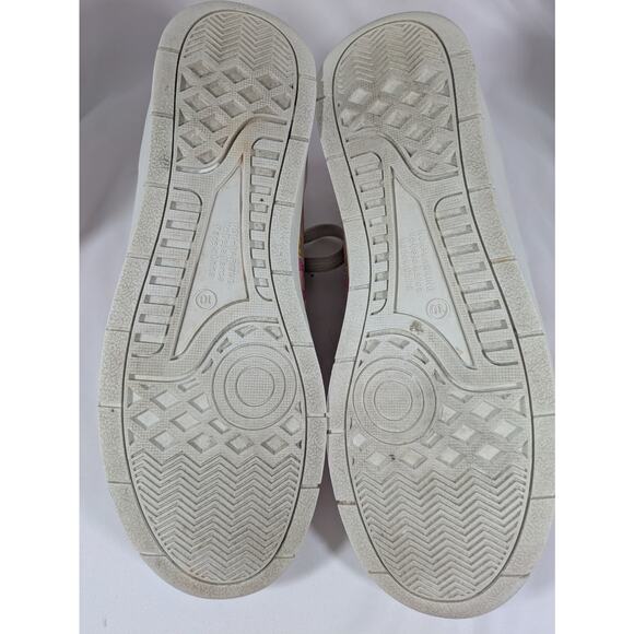 Mattel Barbie Women's Sneakers Retro Floral Pink and White‎ Size 10 - Picture 10 of 10